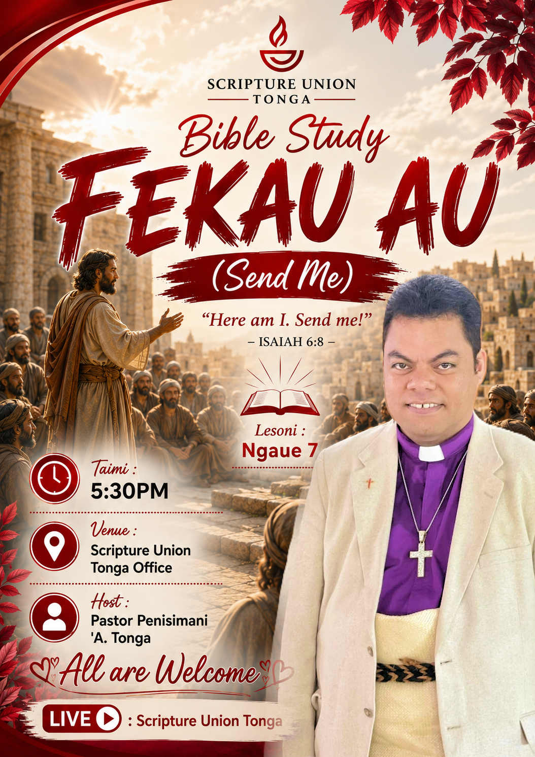 Sample advertisement for Ako Tohitapu Fekau Au