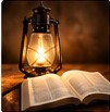 Lantern and Bible